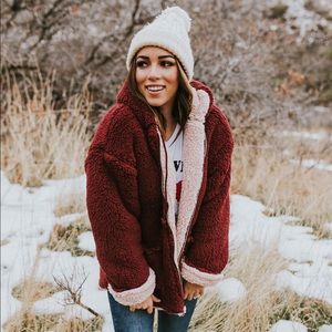 Reversible Sherpa Coat